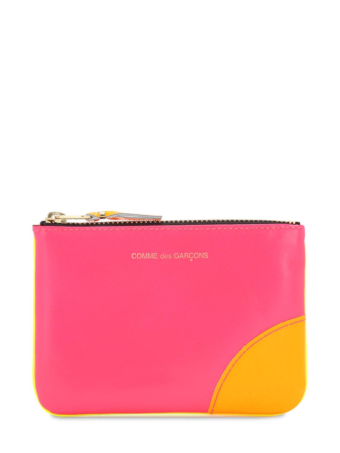 Image of Super Neon Leather Wallet