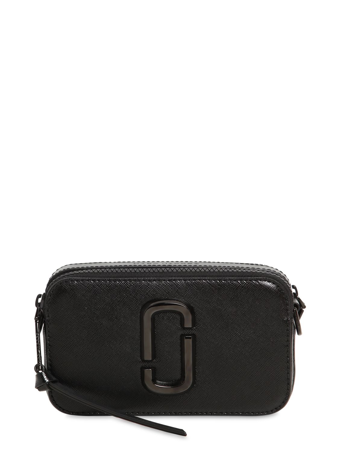Shoulder bag Marc Jacobs The Snapshot DTM in black leather