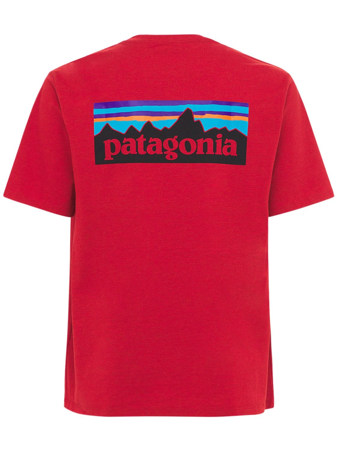 Patagonia P-6 Logo Responsibili-tee T-shirt In Hot Ember
