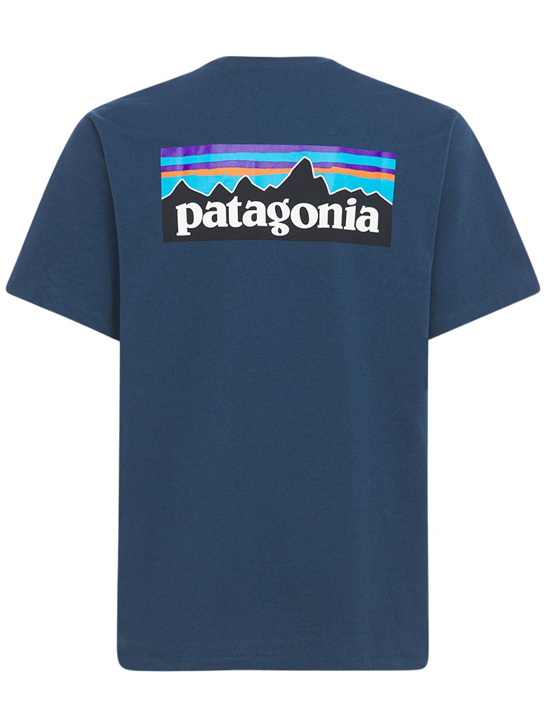 Patagonia P-6 Logo Responsibili-tee T-shirt In Crater Blue