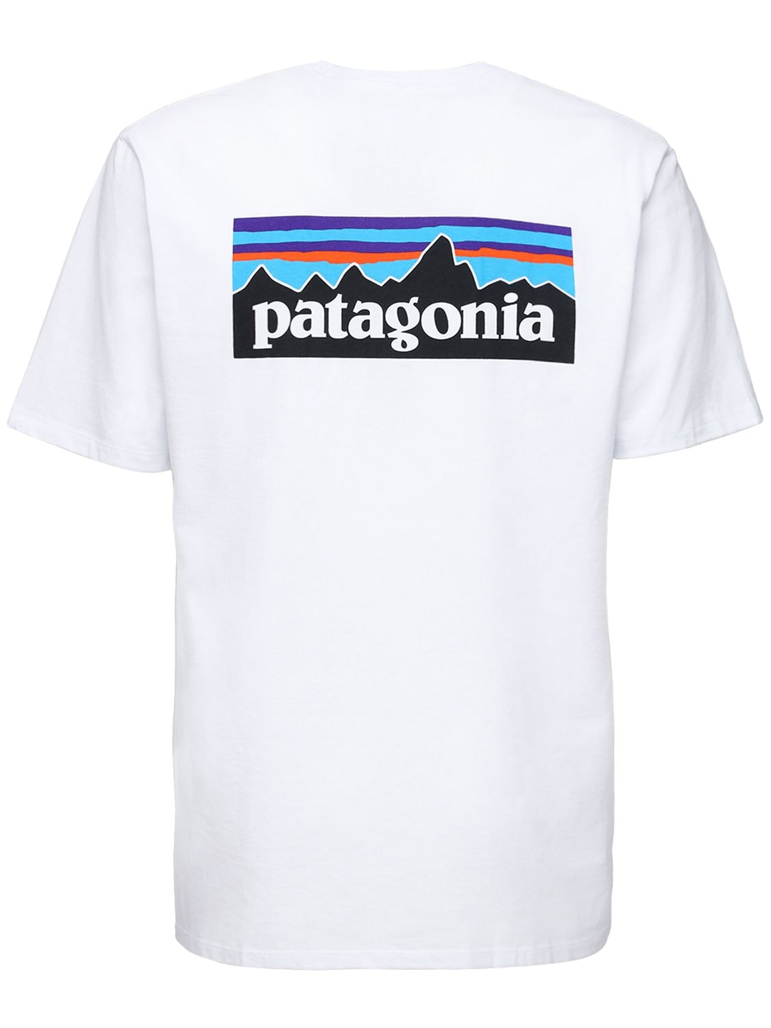 Patagonia P-6 Logo Responsibili-tee T-shirt In Weiss