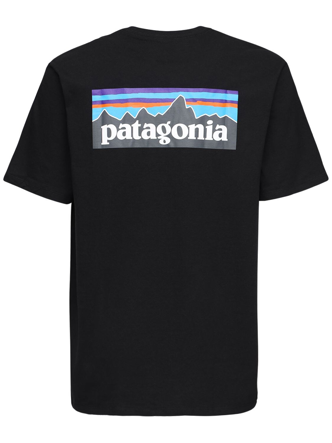 Patagonia P-6 Logo Responsibili-tee T-shirt In Schwarz