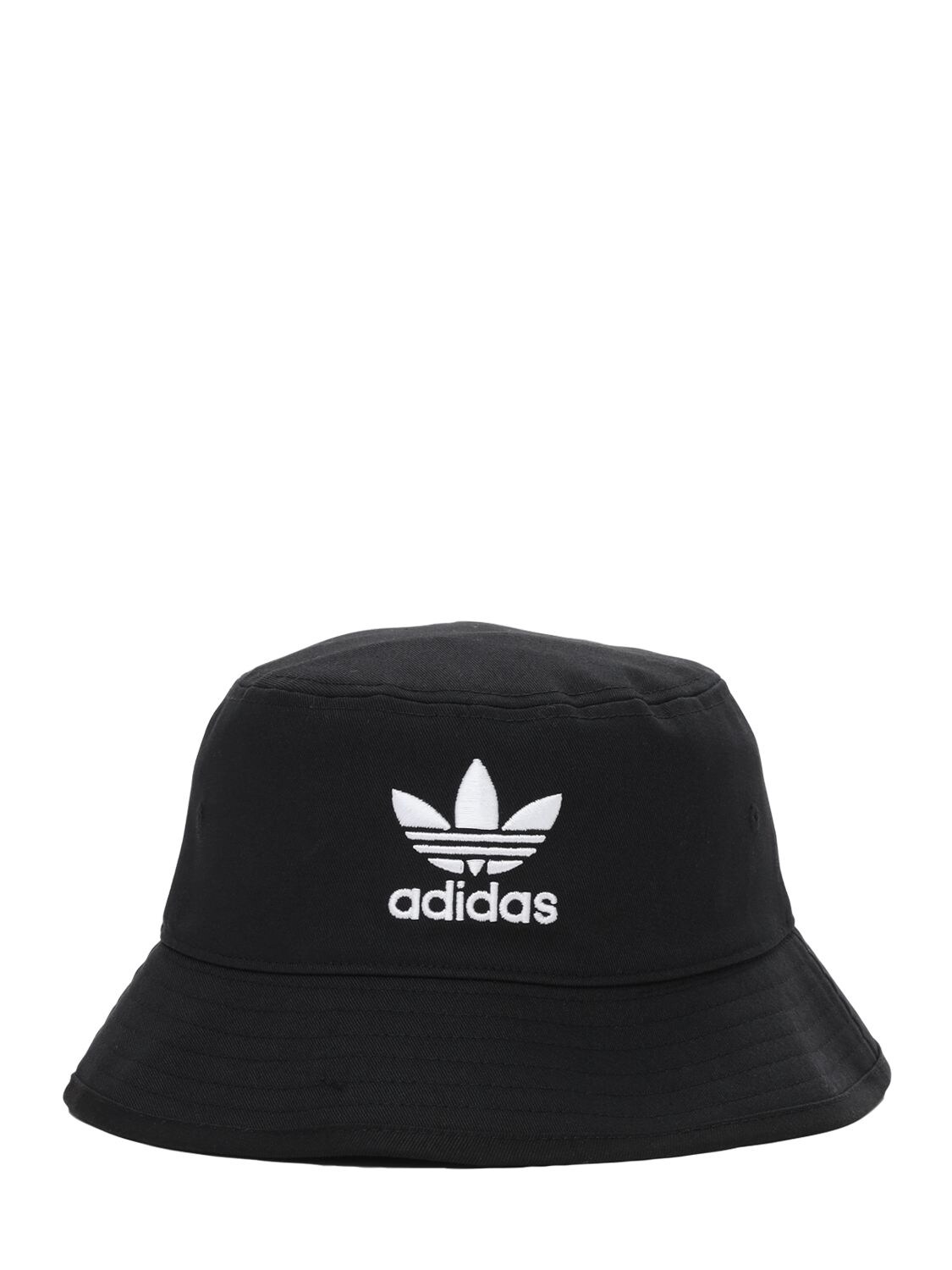 Adidas Originals Logo渔夫帽 In Black