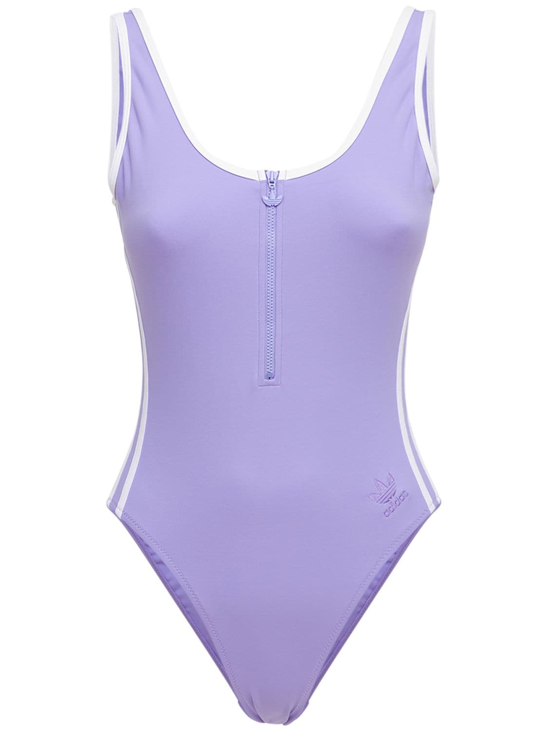 Adidas Originals Adidas Women's Originals Adicolor Classics Primeblue Swimsuit In Light Purple