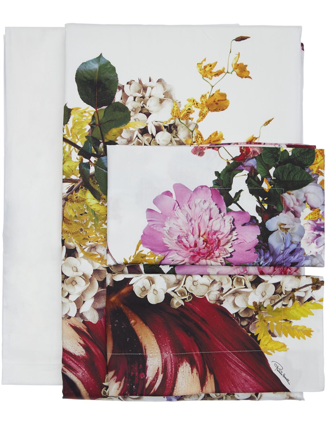 Floris Printed Cotton Duvet Cover Set