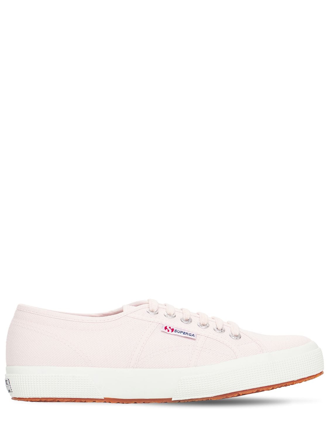 Superga Logo Canvas Sneakers In Pink