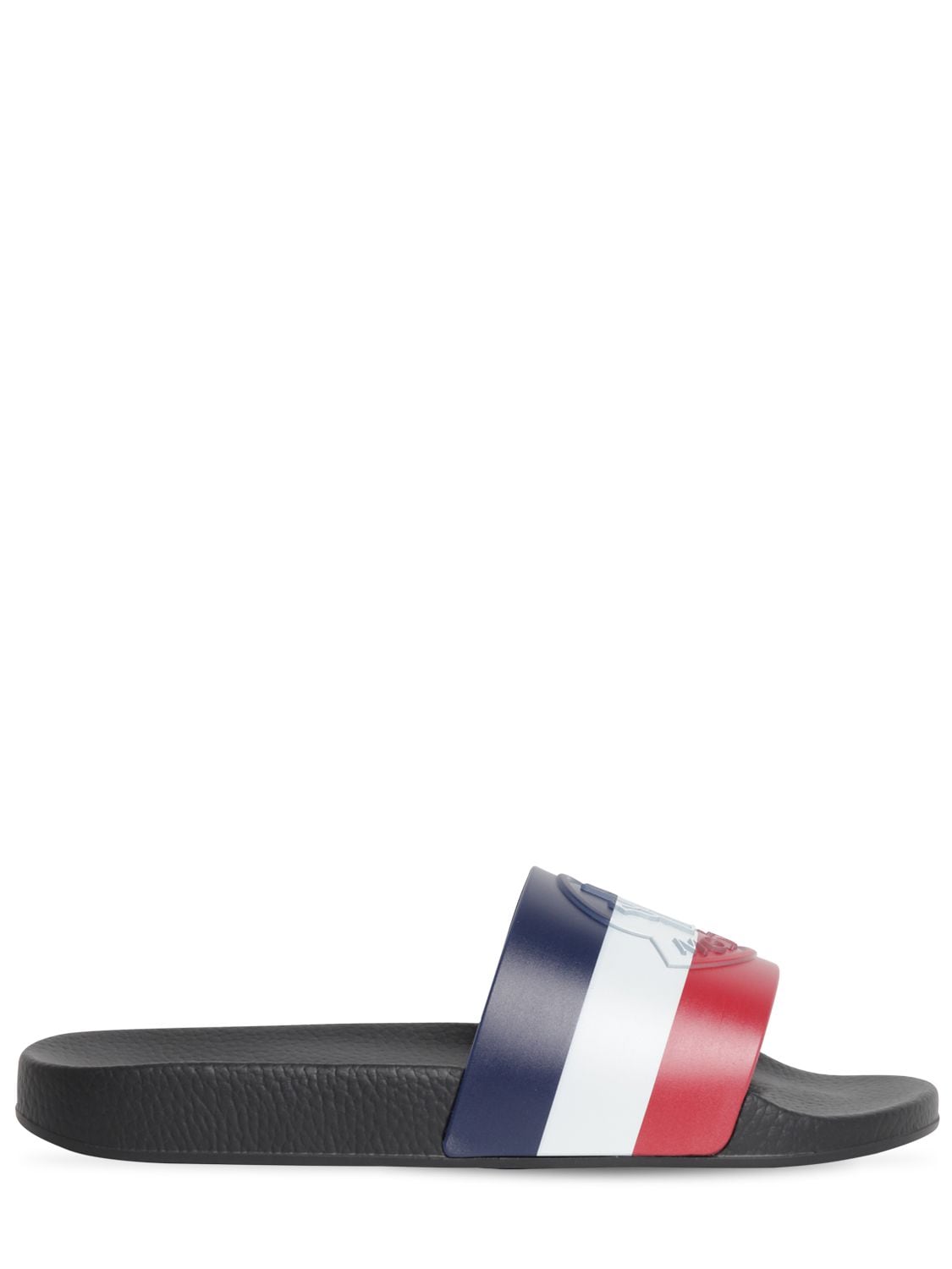 black moncler sliders