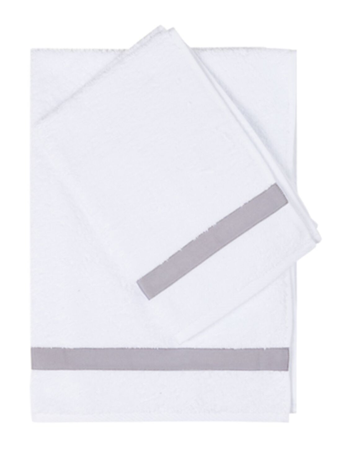 Alessandro Di Marco 毛巾2条套装 In White