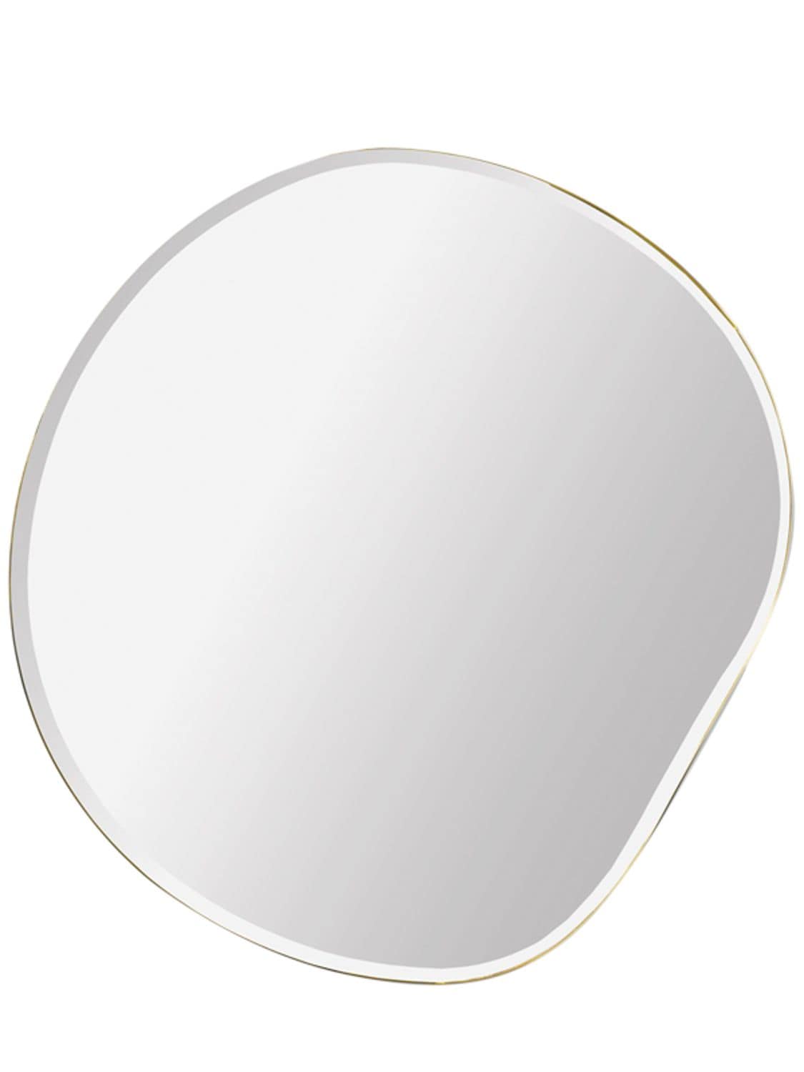 Ferm Living Small Pond Mirror In Gold