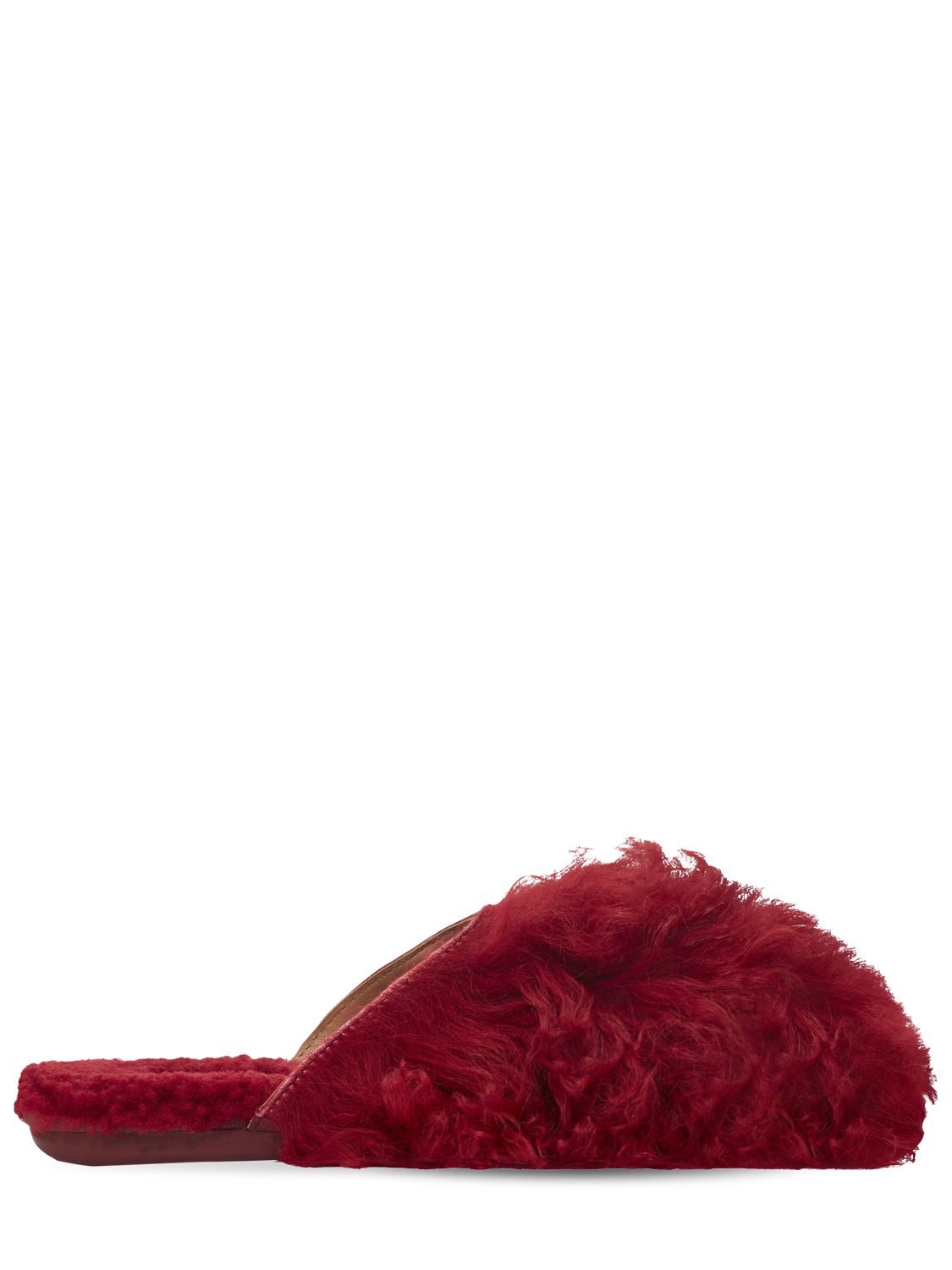 dark red ugg slippers