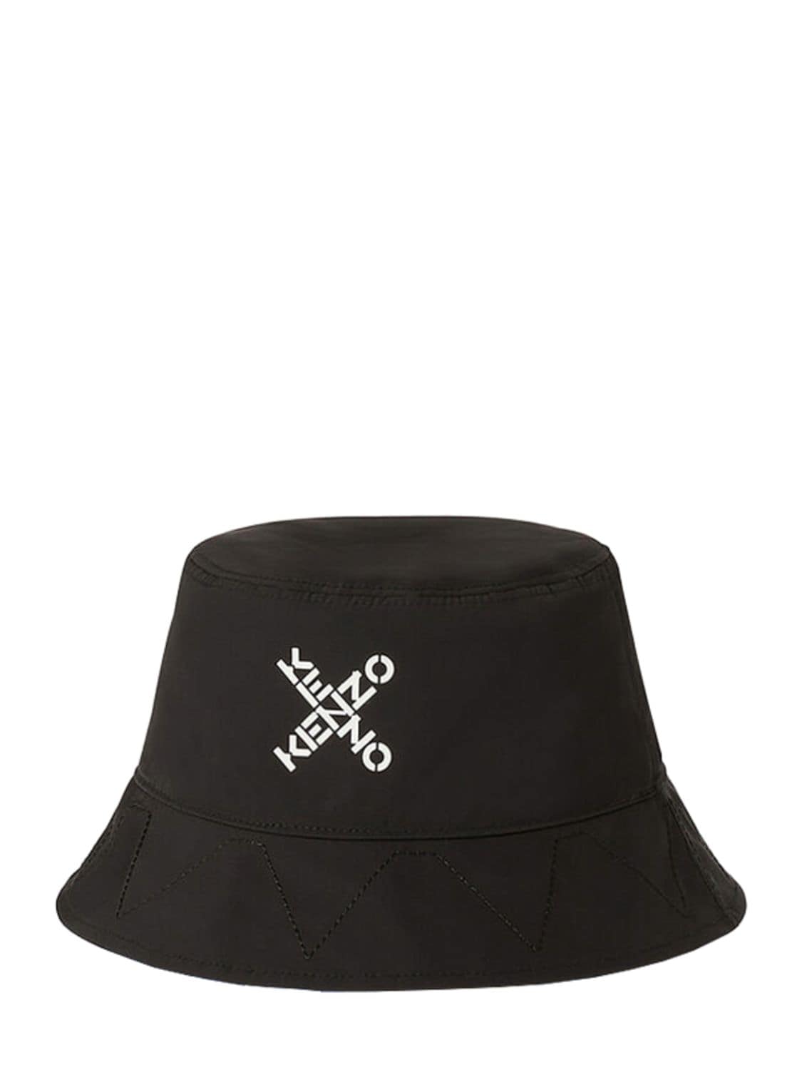 Kenzo Nylon Bucket Hat In Black