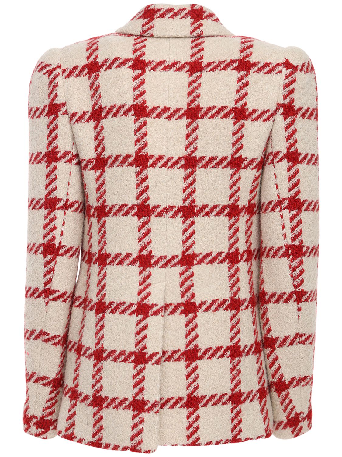 ISABEL MARANT KIOA CHECK WOOL BLEND BLAZER