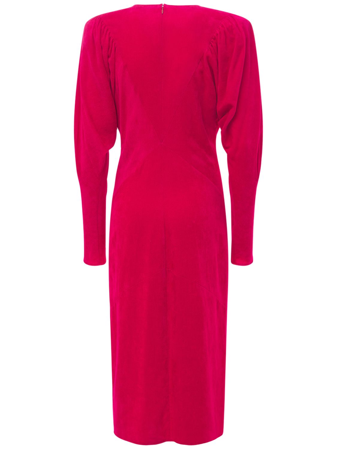 ISABEL MARANT VENIA CORDUROY MIDI DRESS