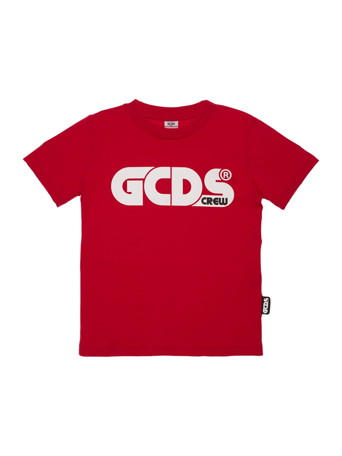 GCDS LOGO印花棉质平纹针织T恤,73I1V6006-MDQW0
