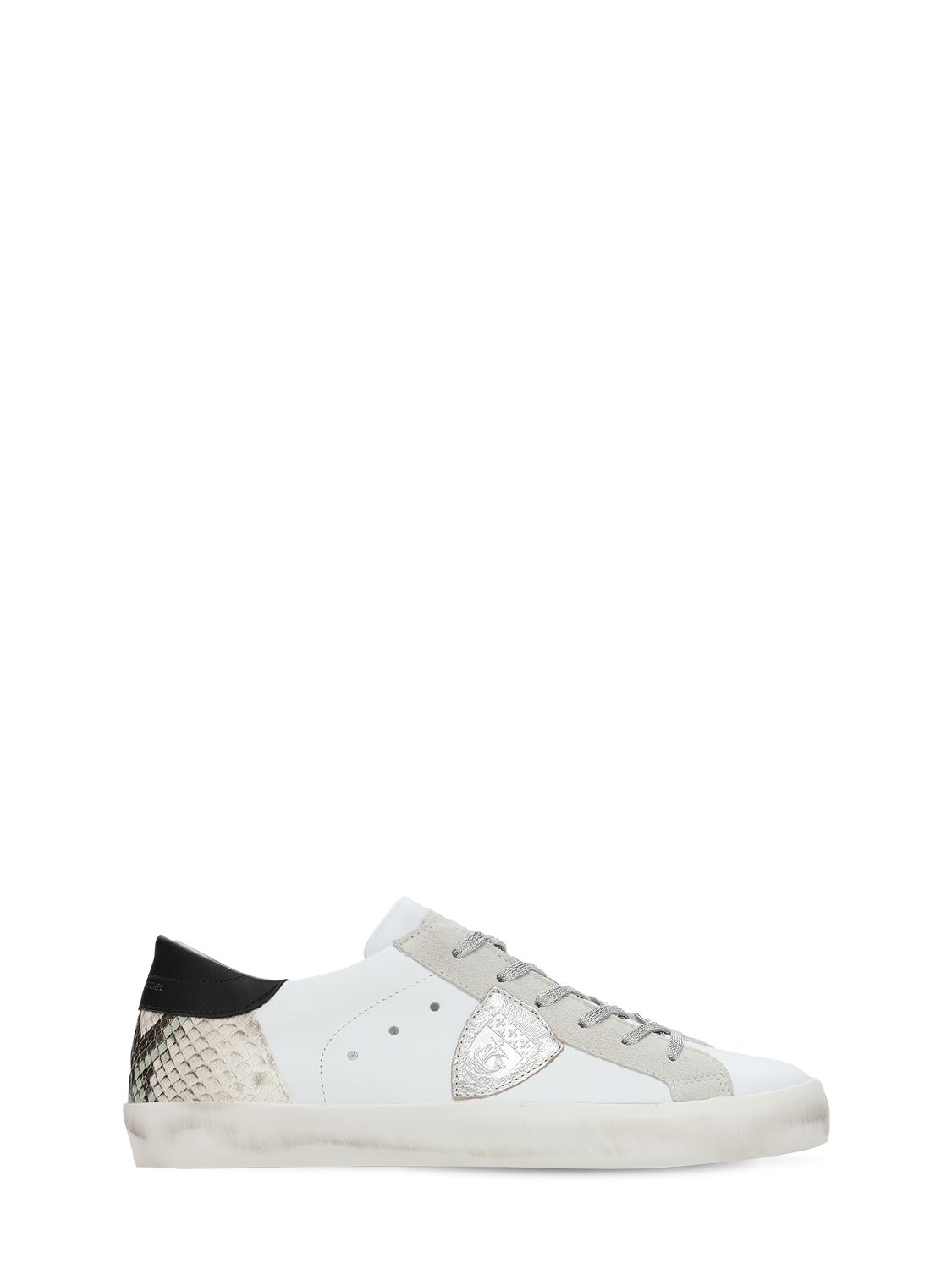 Sneakers Aus Leder "paris"