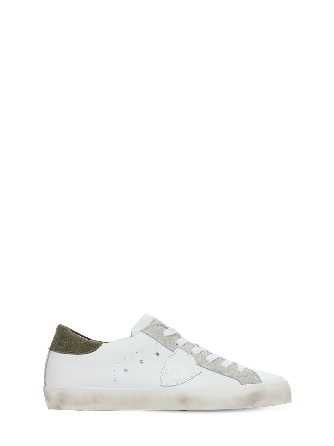 Sneakers Aus Leder Und Wildleder "paris"