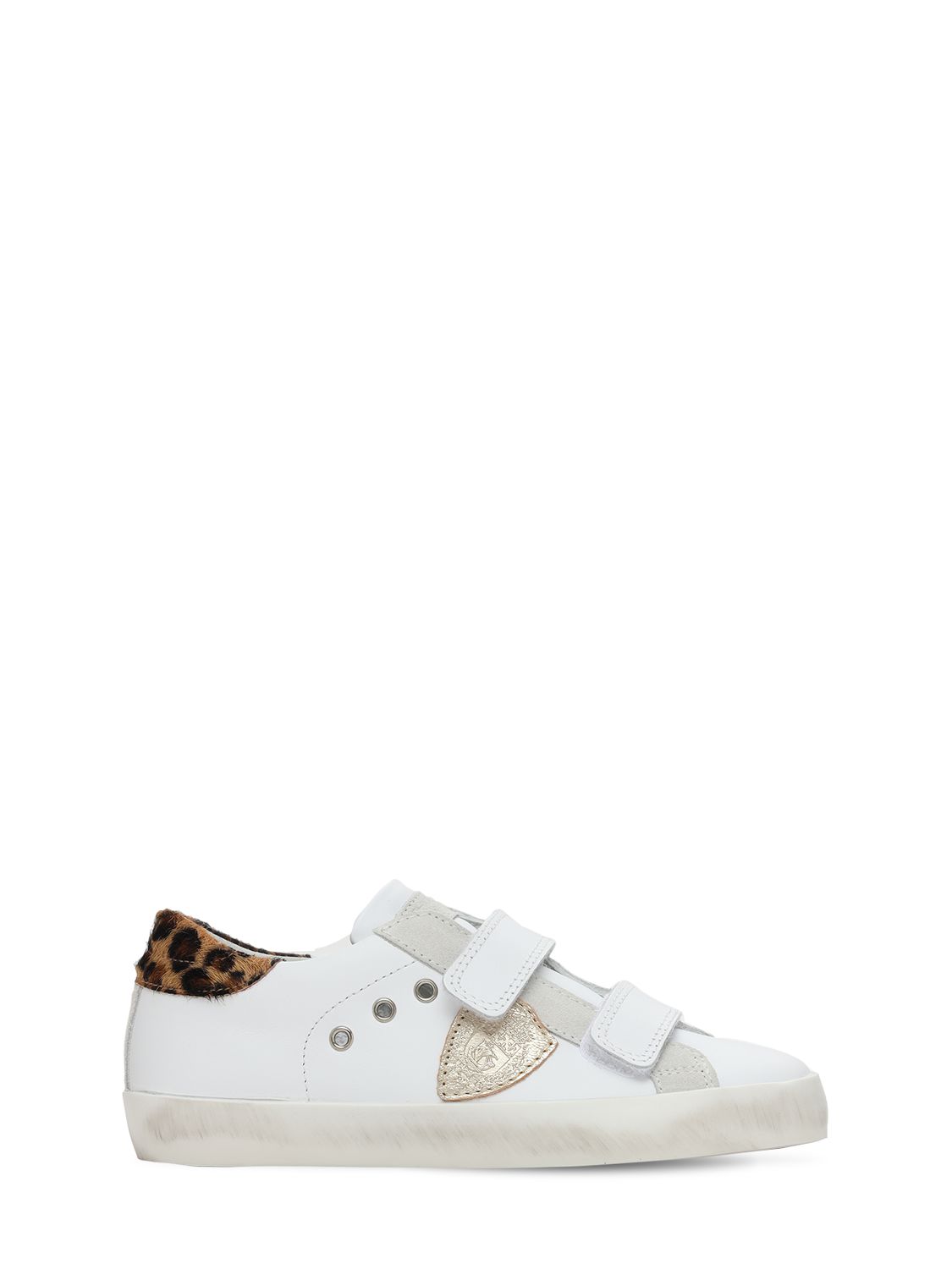 Sneakers Aus Leder "paris"