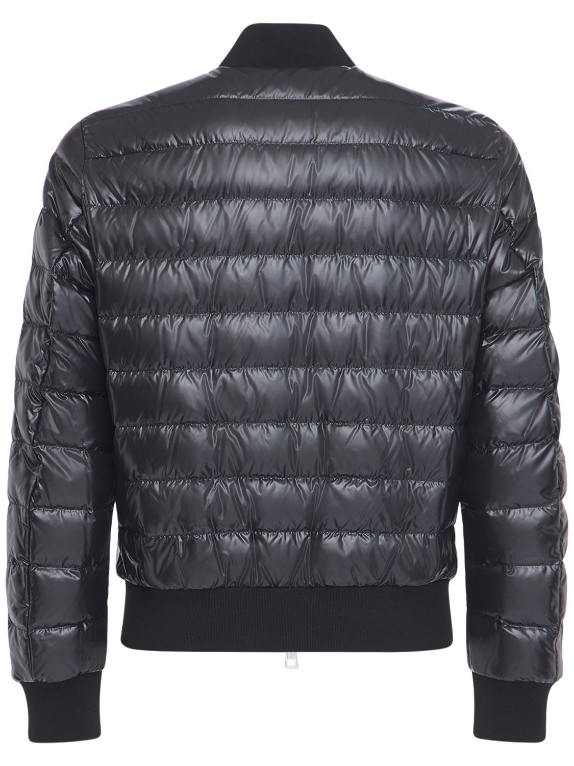 MONCLER PEROUGES NYLON BOMBER DOWN JACKET