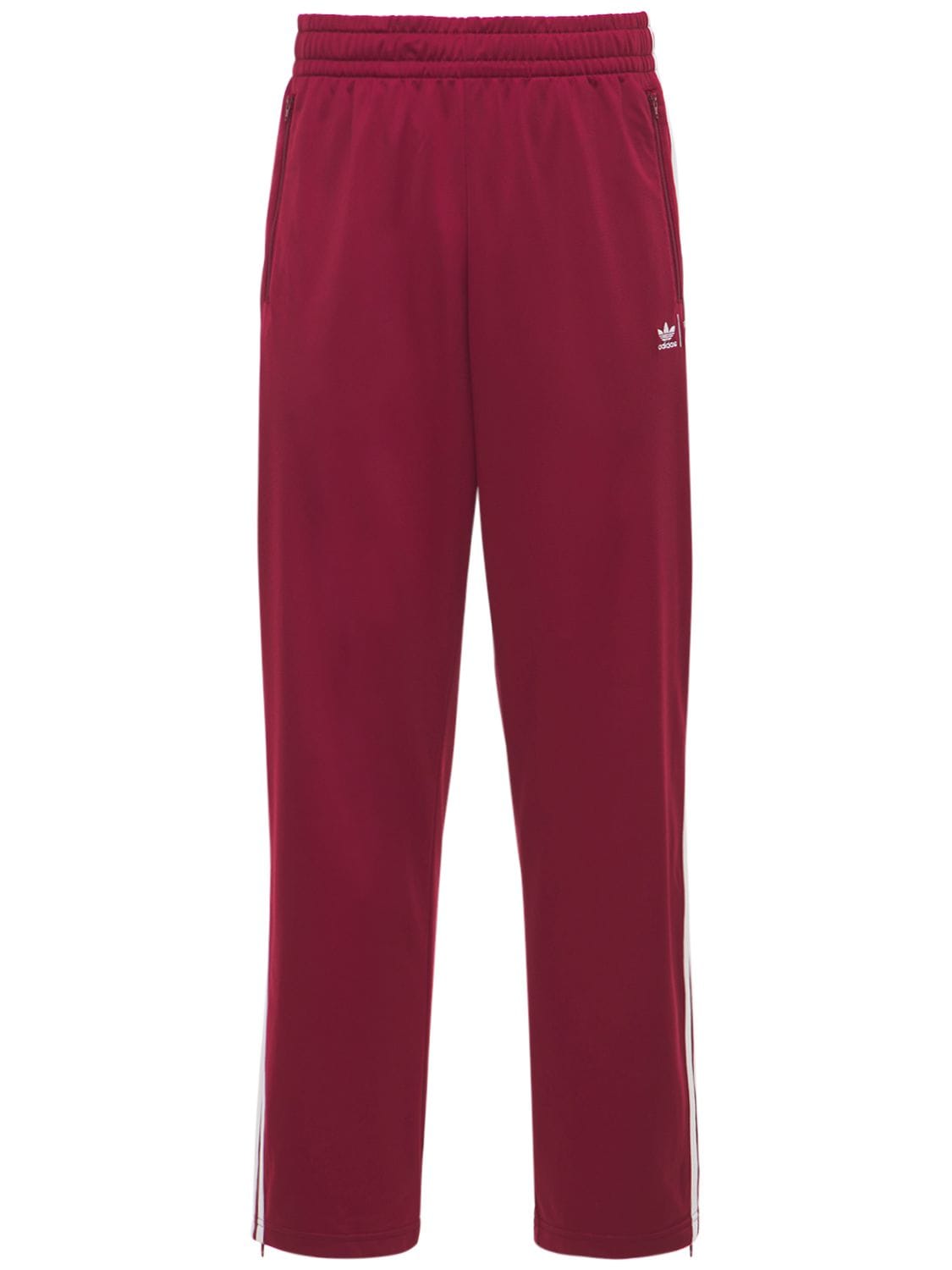 Adidas X Human Made Hm Reversible Firebird Track Pants In Bordeaux