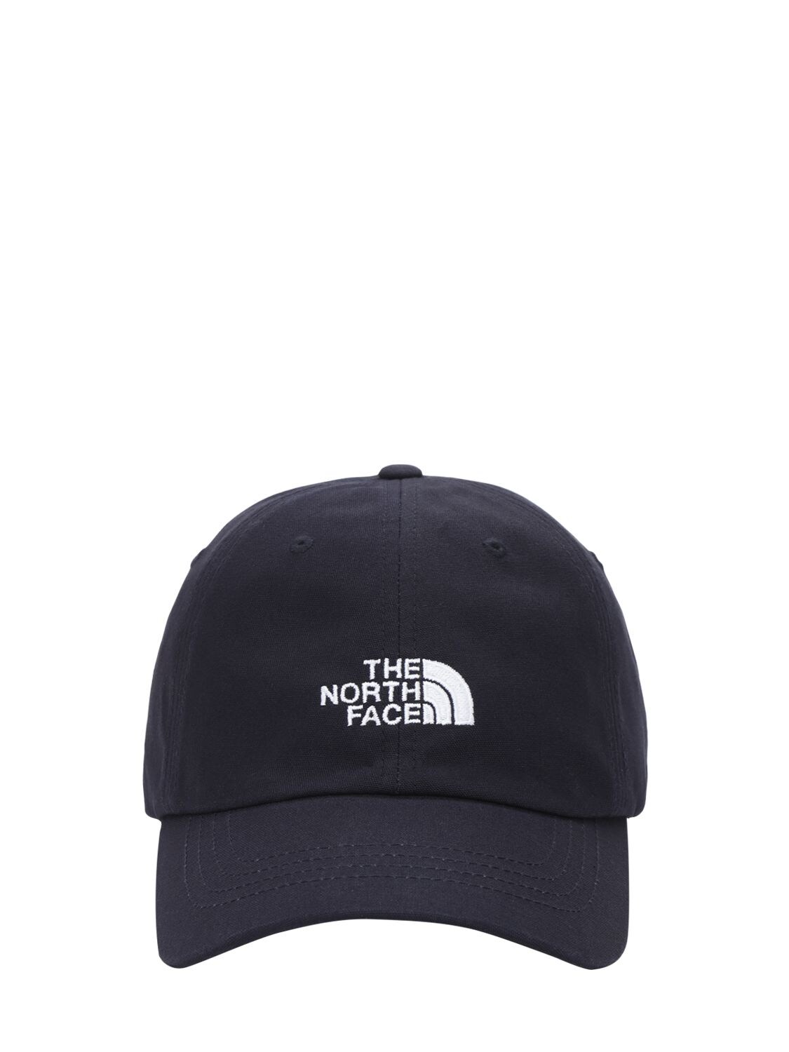 The North Face Cotton Canvas Baseball Hat In Navy