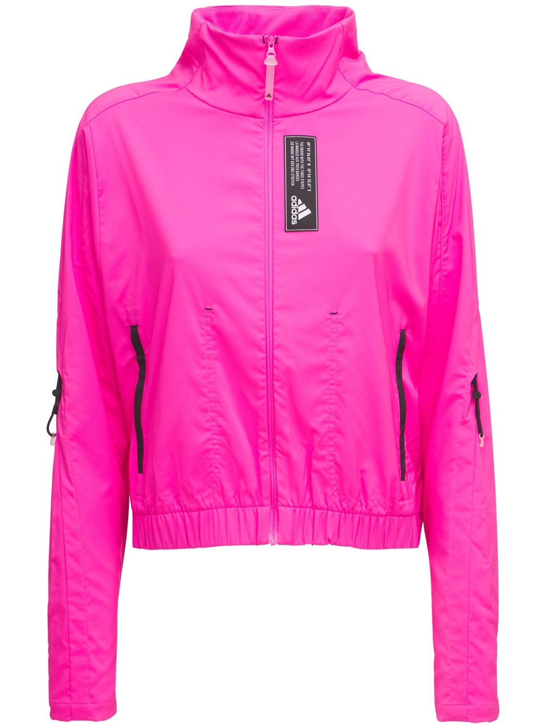 Adidas Originals W Te Pb Track Top In Fuchsia,pink