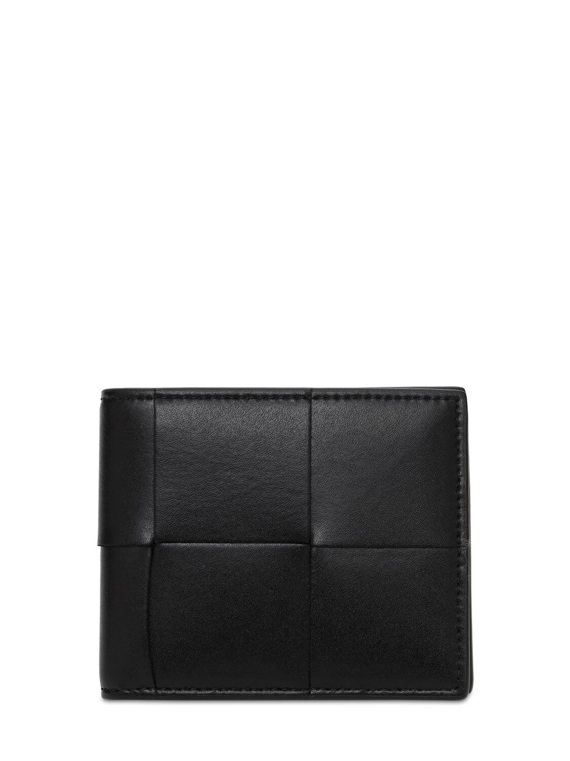 Maxi Intreccio Leather Billfold Wallet