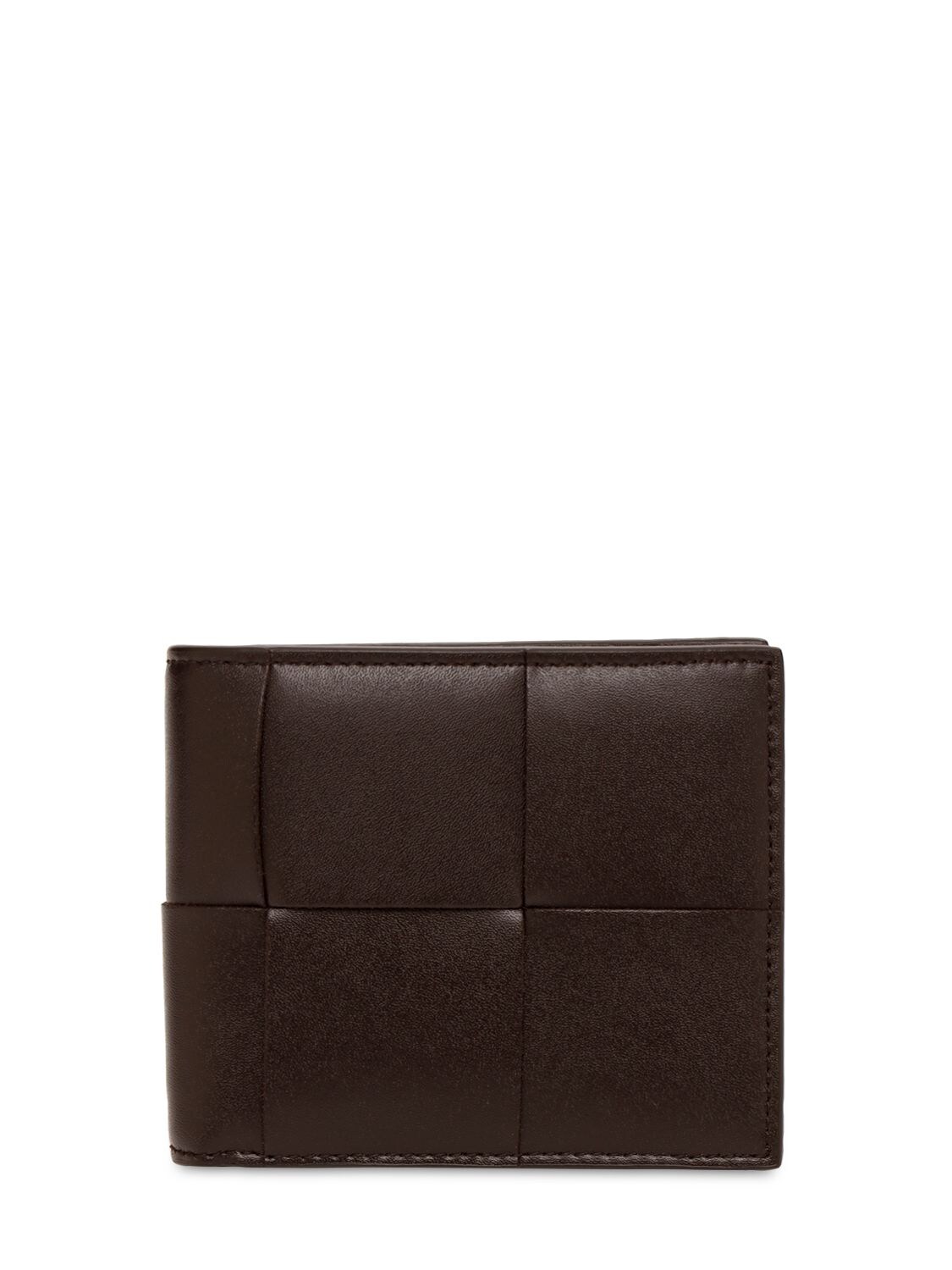 Maxi Intreccio Leather Billfold Wallet