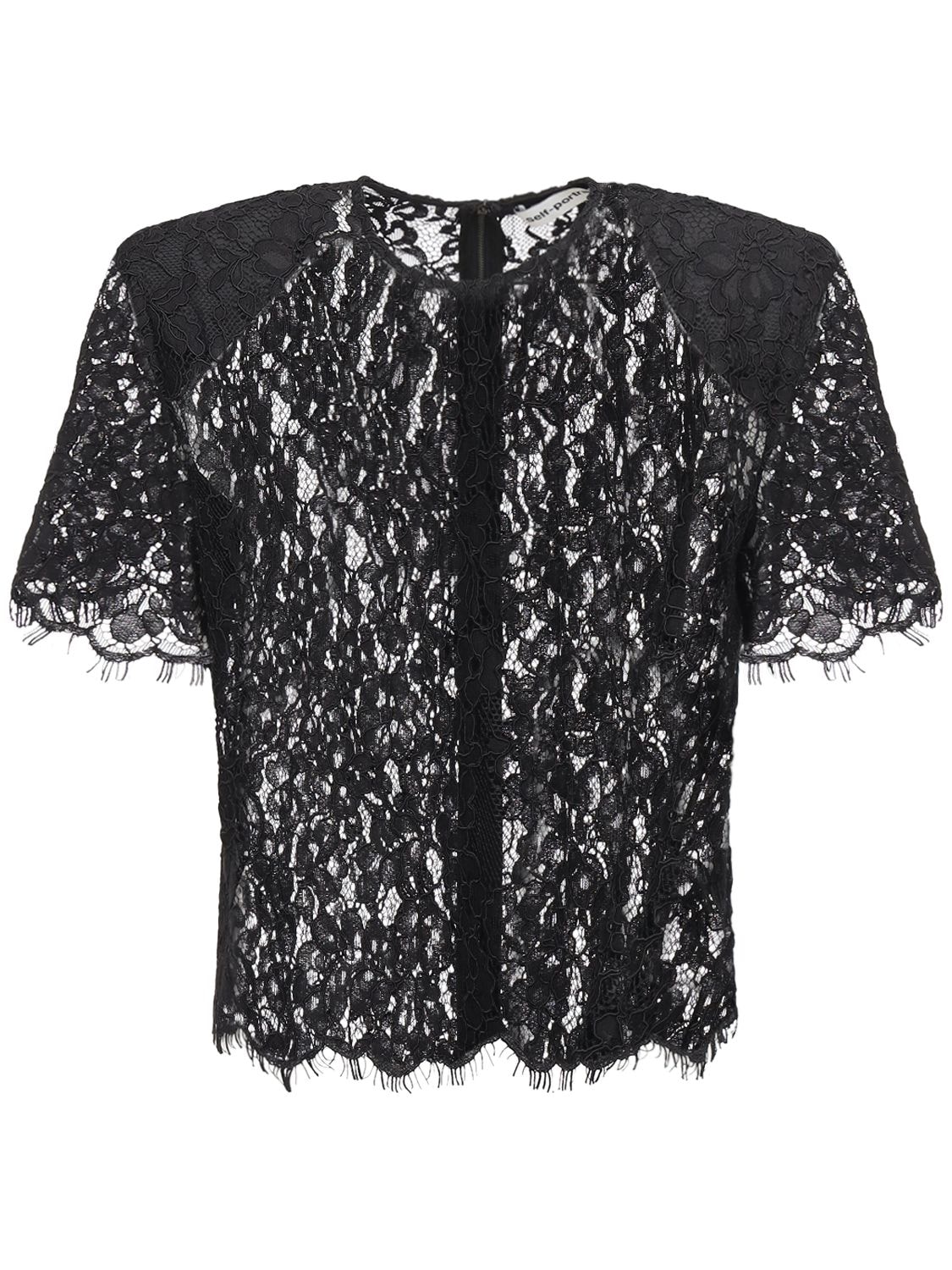 Sheer Cord Lace Top