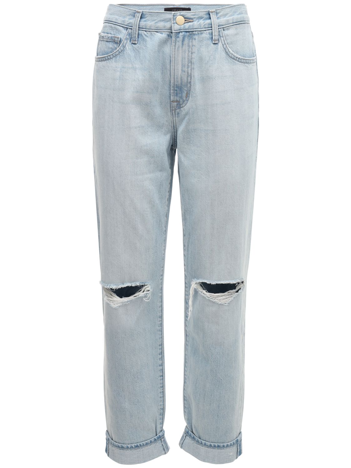 J Brand - Tate mid rise distressed jeans - | Luisaviaroma