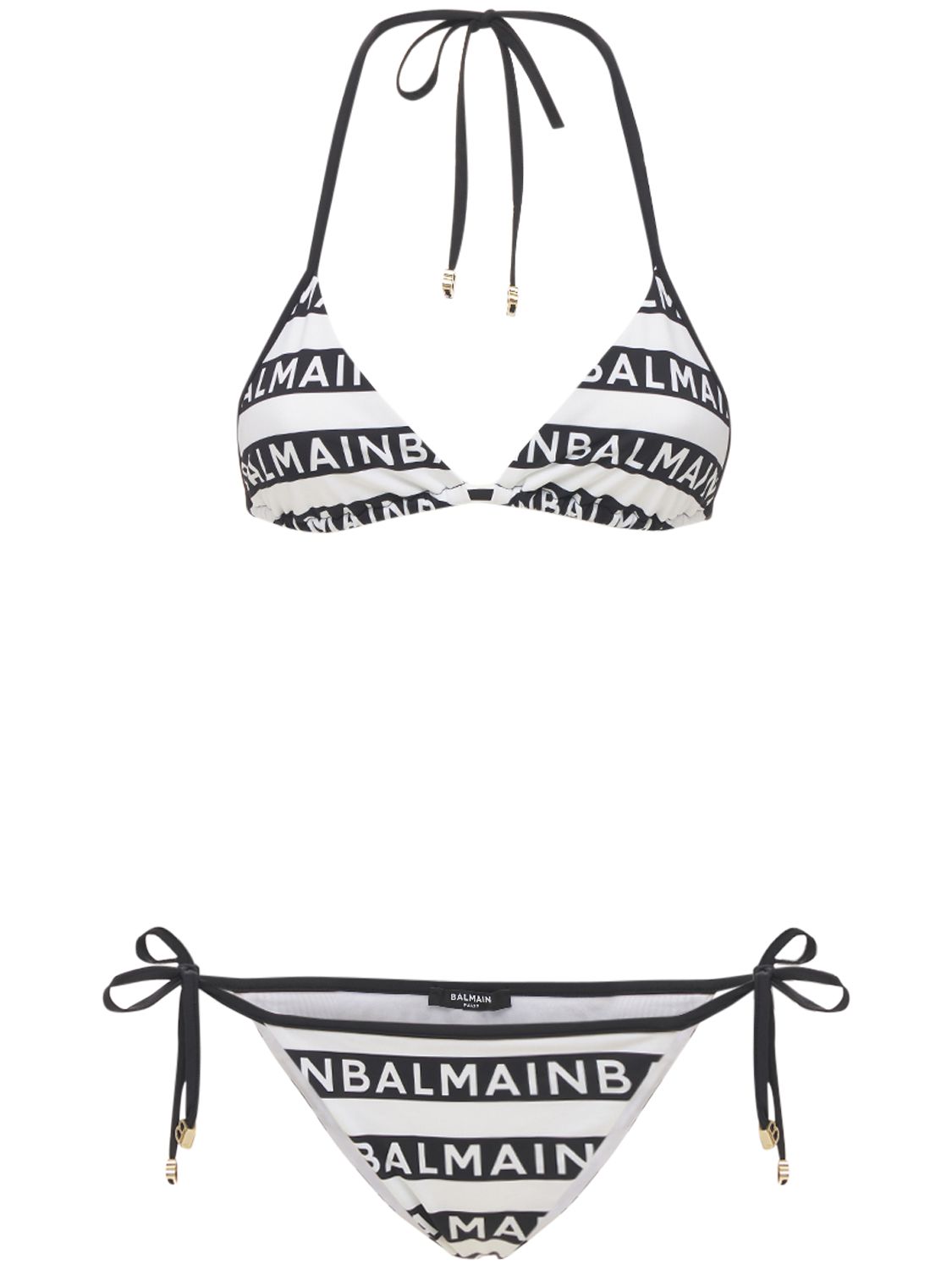 Bikini Aus Lycra Mit Logo