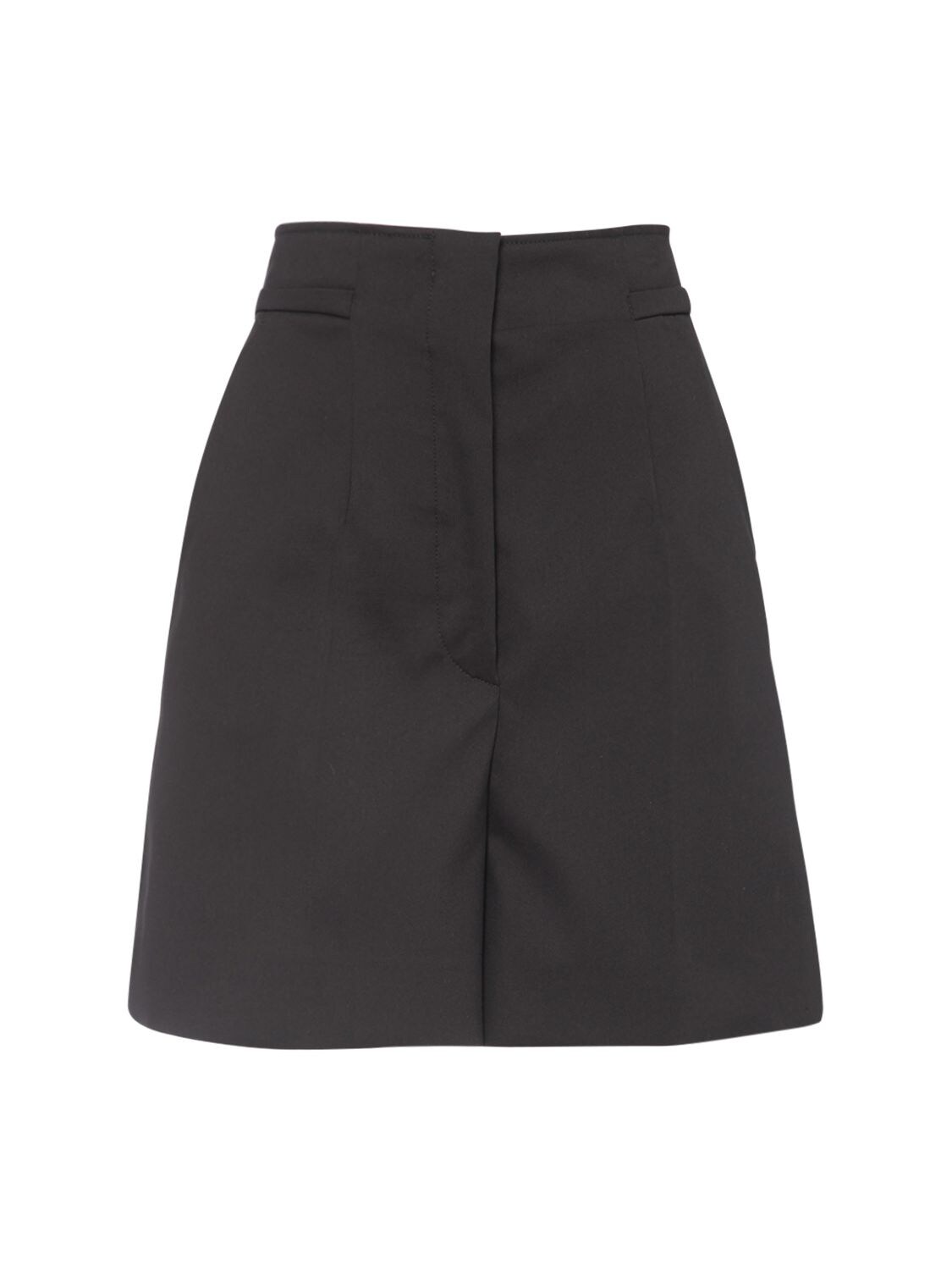 SPORTMAX PLACIDO COTTON GABARDINE SHORTS,73I50Q002-MDA30