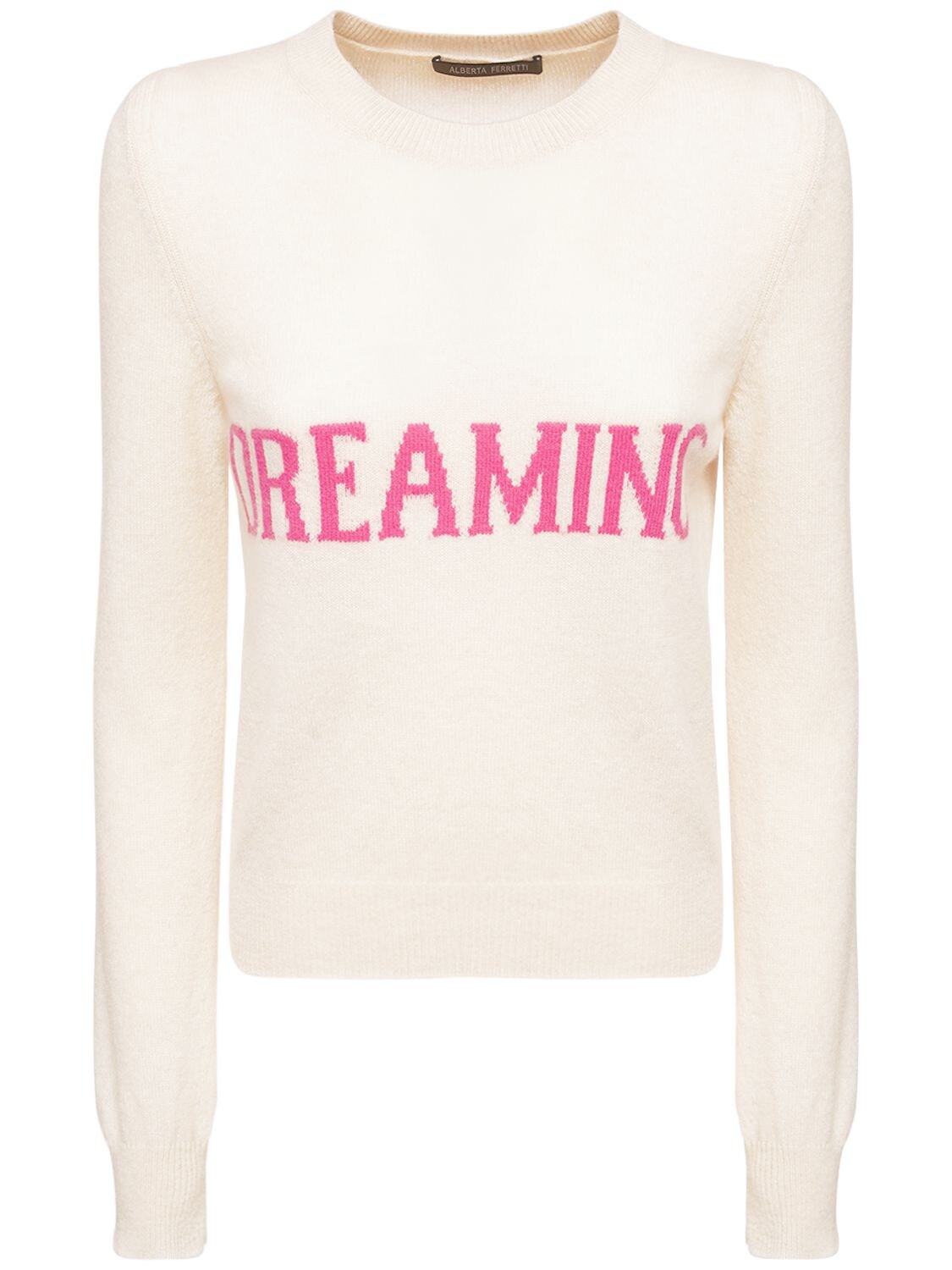 ALBERTA FERRETTI DREAMING WOOL & CASHMERE KNIT jumper,73I51M002-SJEWNDU1