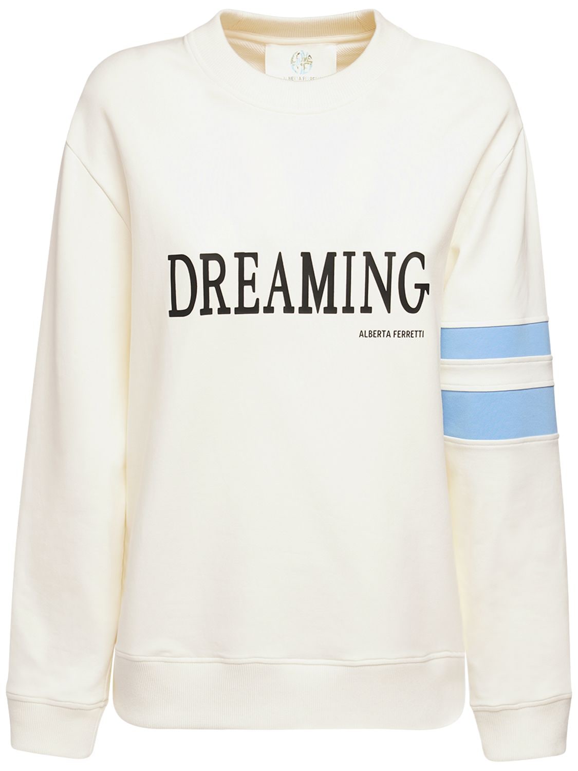 ALBERTA FERRETTI “DREAMING”棉质平纹针织卫衣,73I51M003-SJAWMDM1