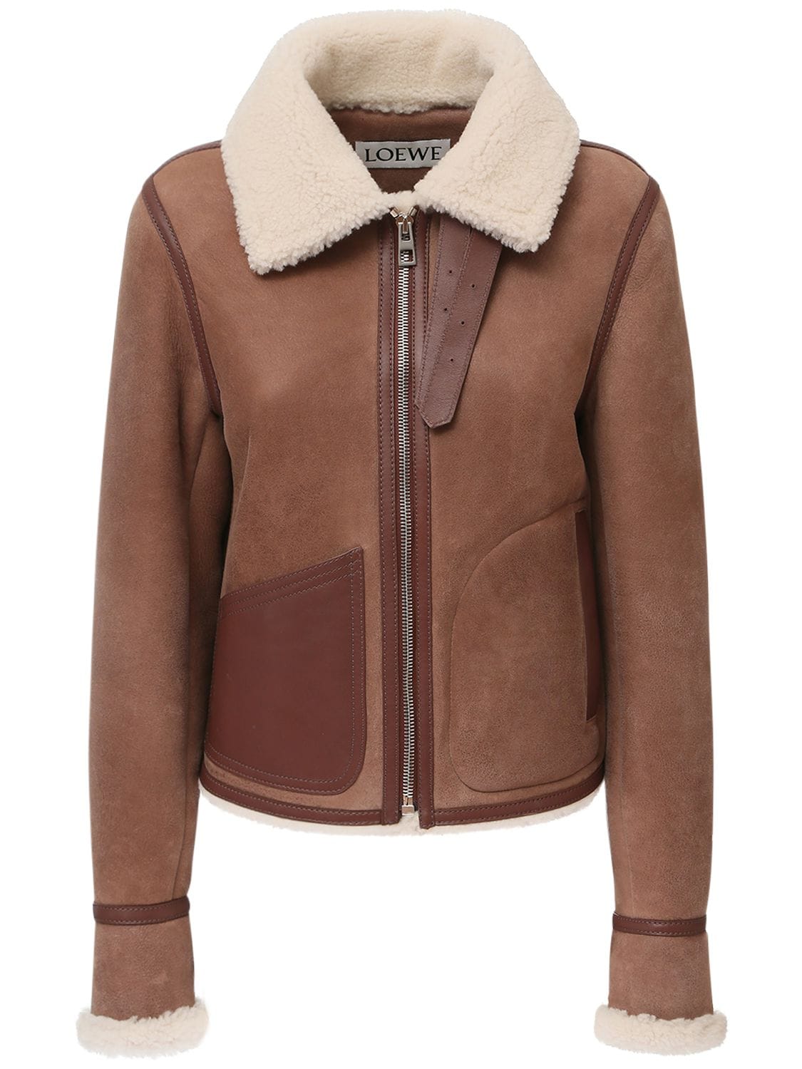 loewe shearling jacket