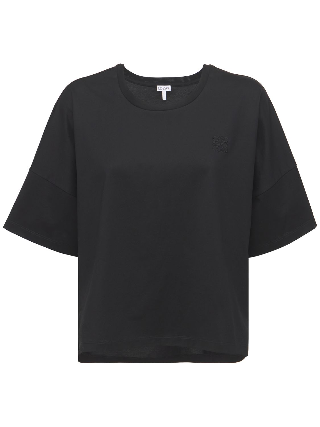 T-shirt Aus Baumwolljersey Mit Logo