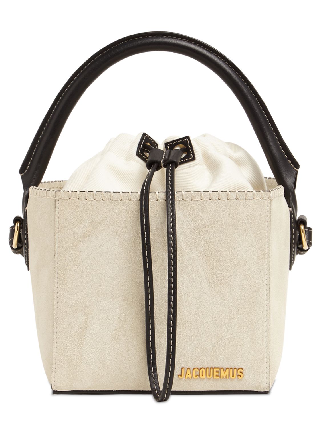 Cube Bag Jacquemus Le Seau Carre Jacquemus White Le Seau Carré