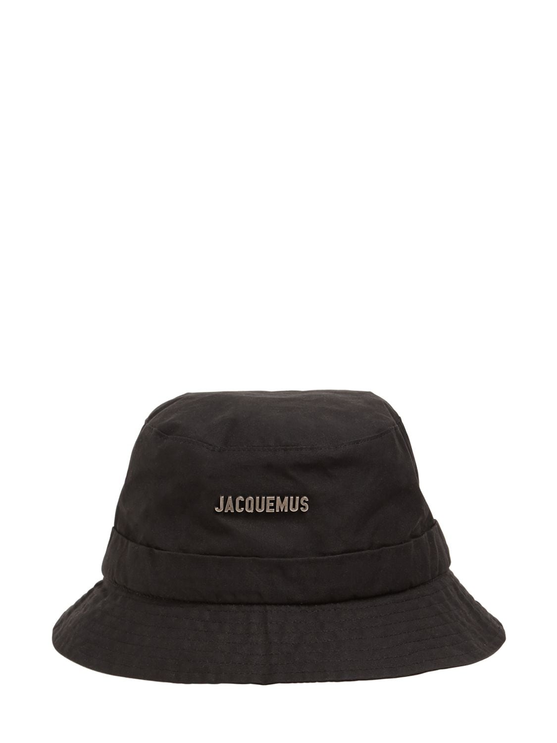Jacquemus Le Bob Gadjo Embellished Cotton-canvas Bucket Hat In 