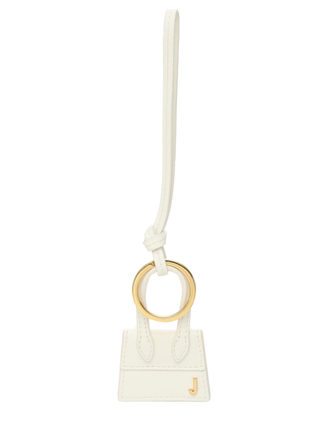 Jacquemus Le Porte Cle Chiquito Key Holder In White