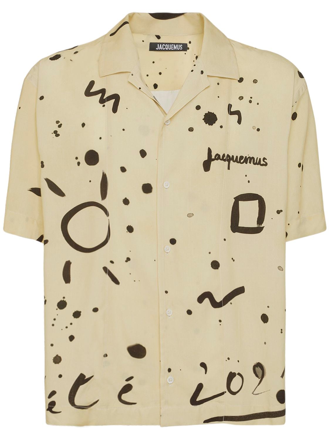 JACQUEMUS “LA CHEMISE JEAN”棉麻衬衫,73I5LE003-UFJJTLQGU1VNTUVSIDIX0