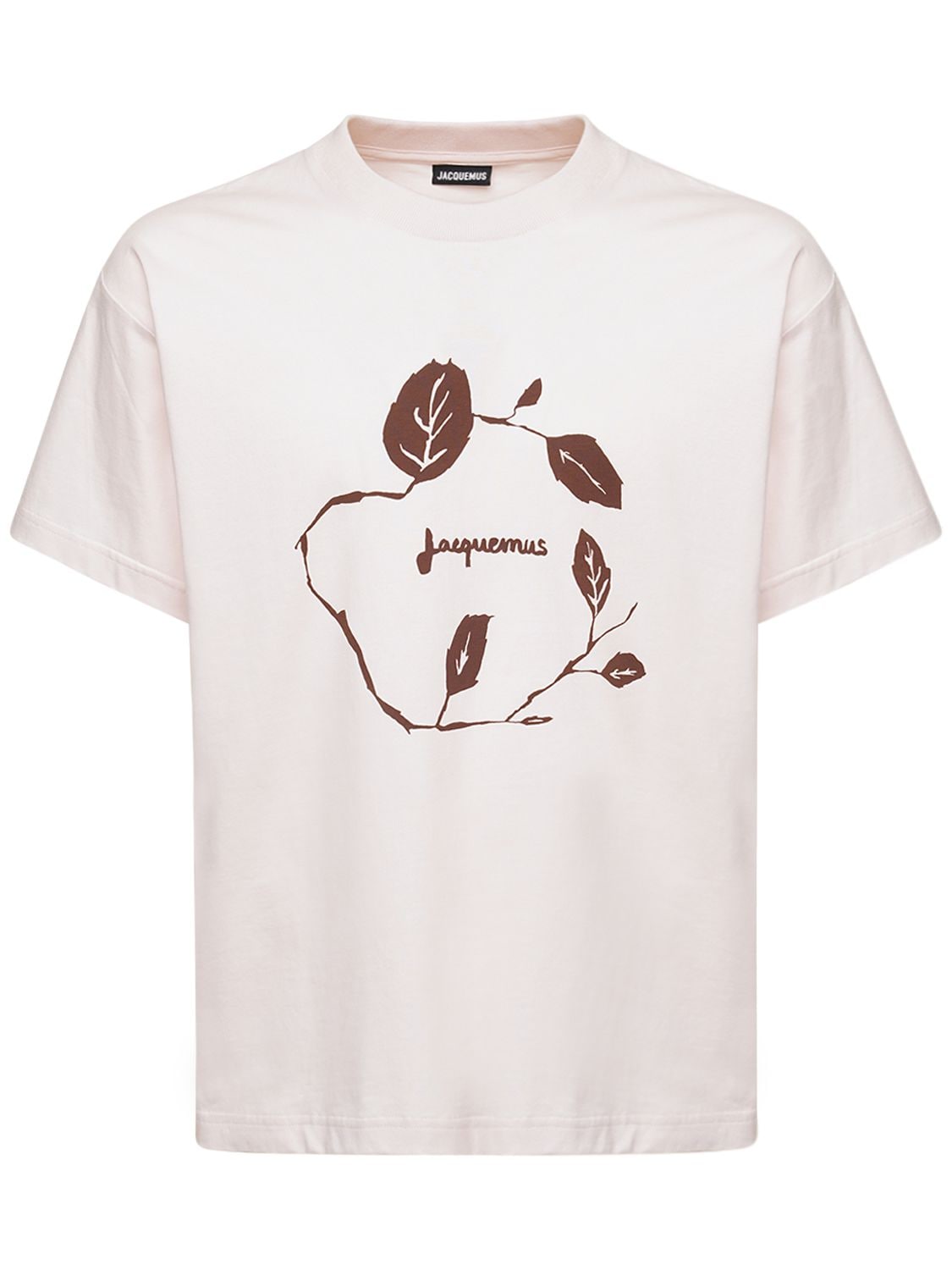 JACQUEMUS “LE JEAN”棉质平纹针织T恤,73I5LE011-TELHSFQGUELOSW2