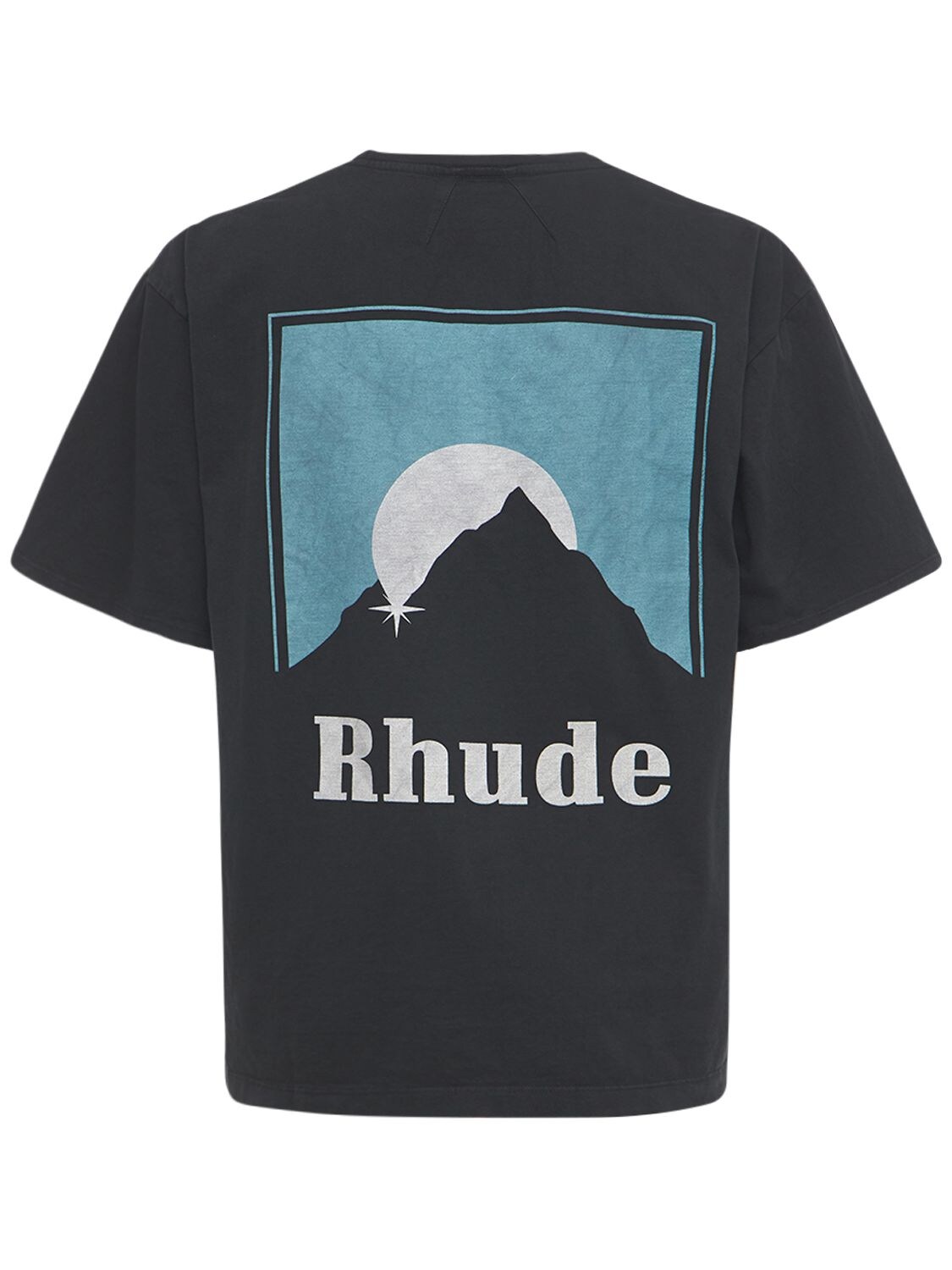 Rhude Cottons COTTON SUNDRY PRINTED T-SHIRT
