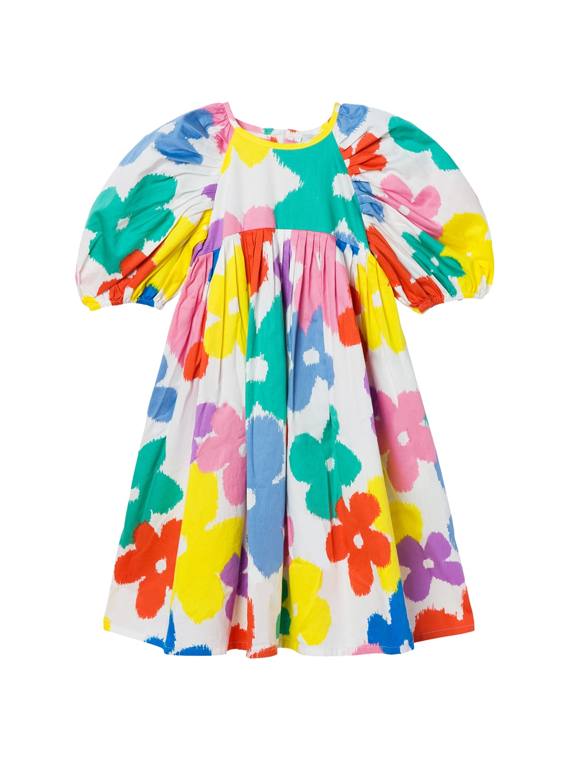 STELLA MCCARTNEY FLOWER PRINT ORGANIC COTTON DRESS,73I6SH069-SDKWMW2