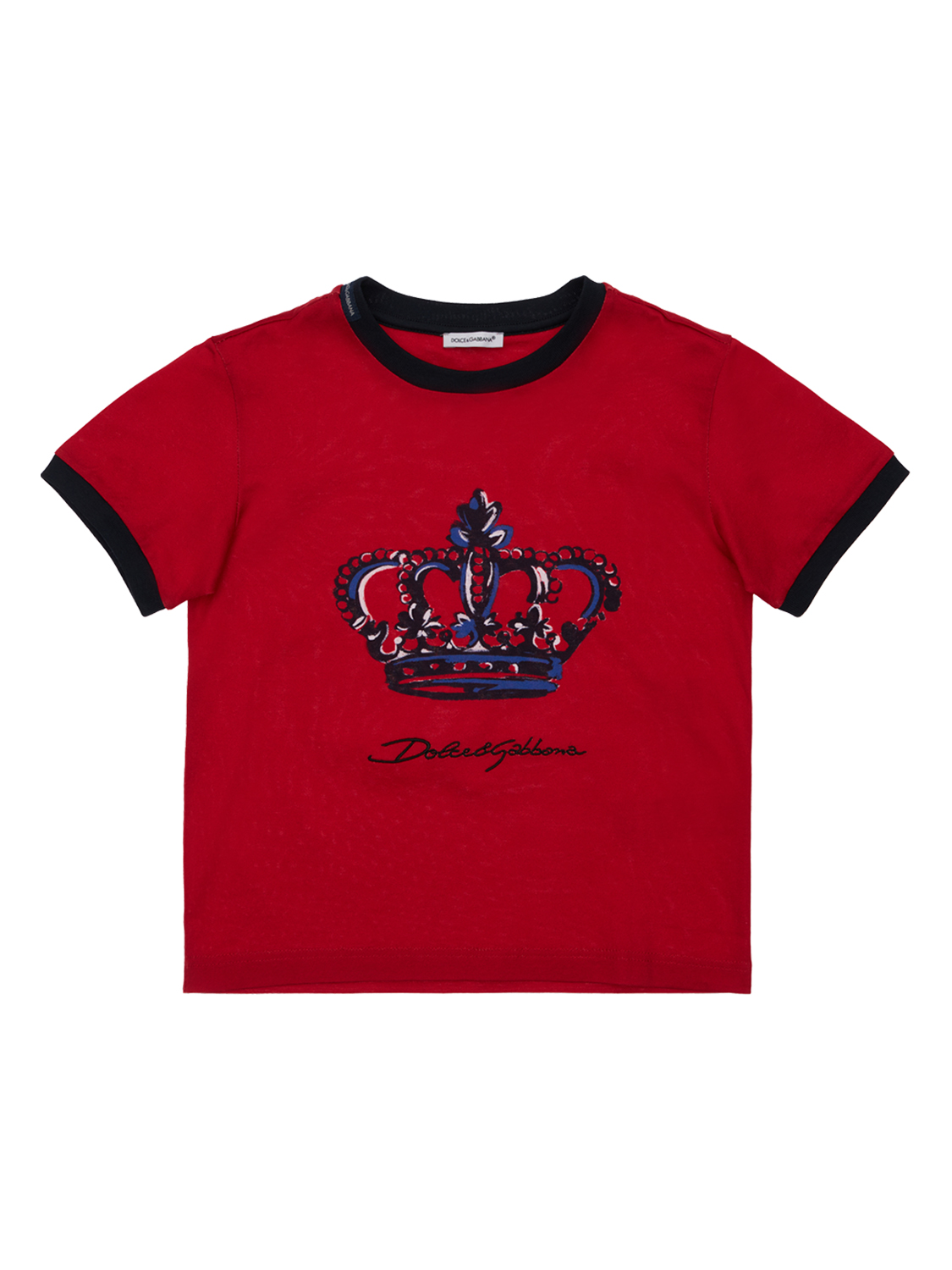 T-shirt Aus Baumwolljersey