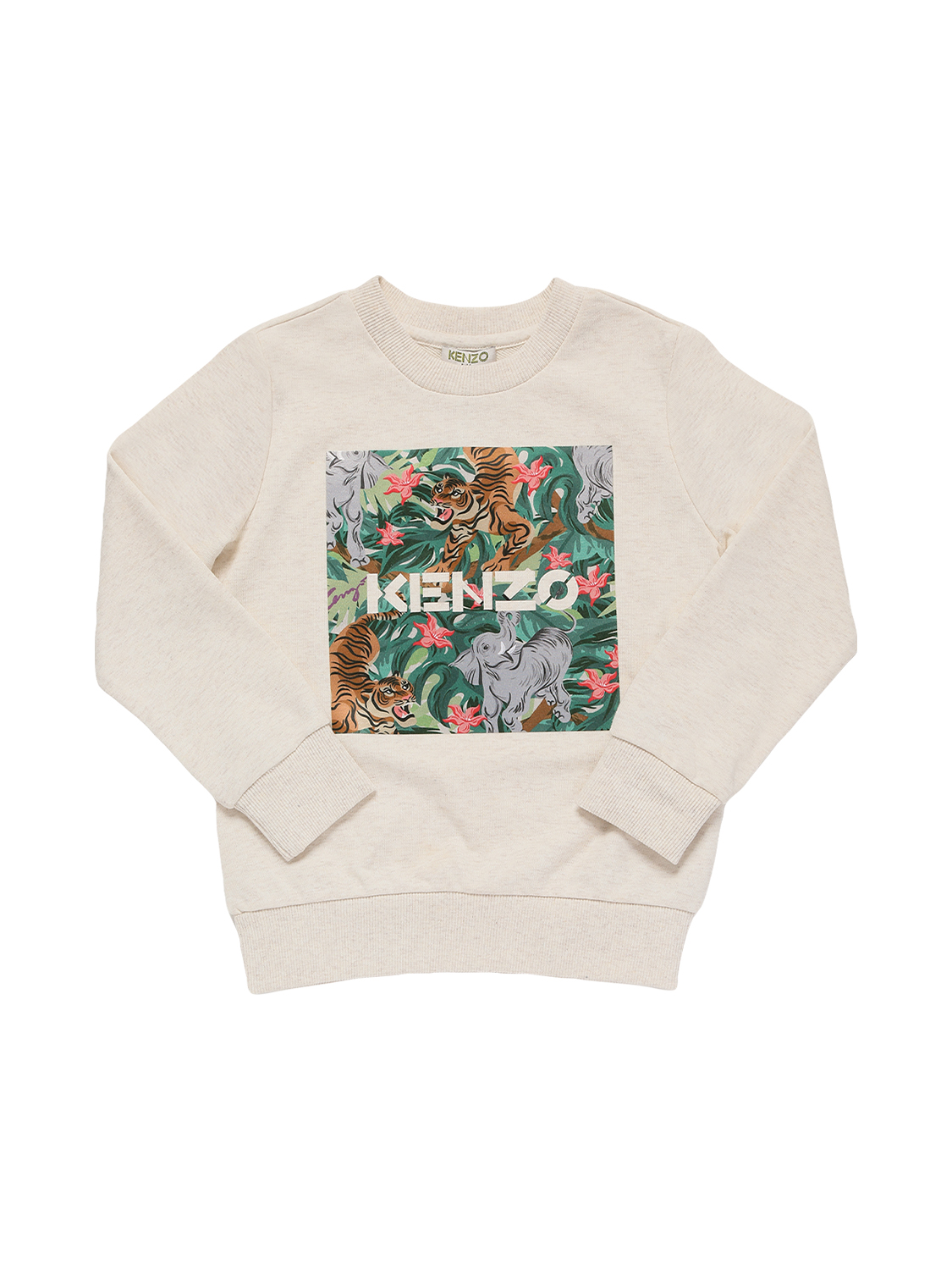Bedrucktes Sweatshirt Aus Baumwolle