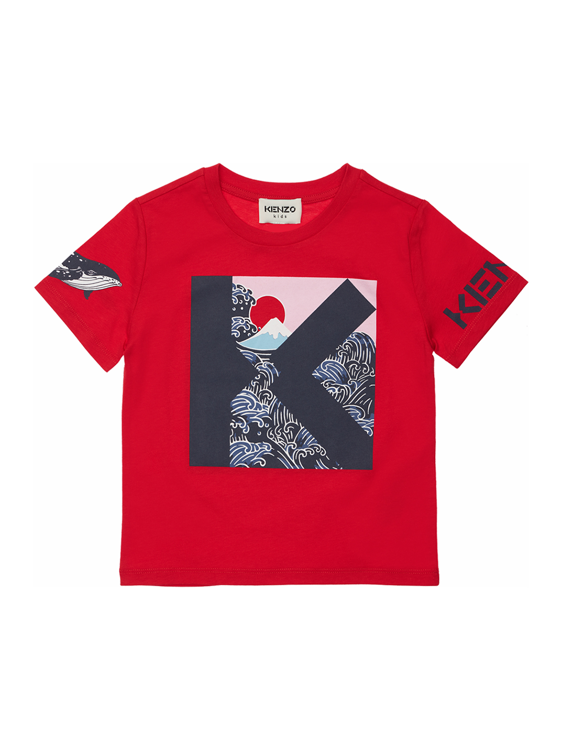 T-shirt Aus Bio-baumwolle Mit Druck