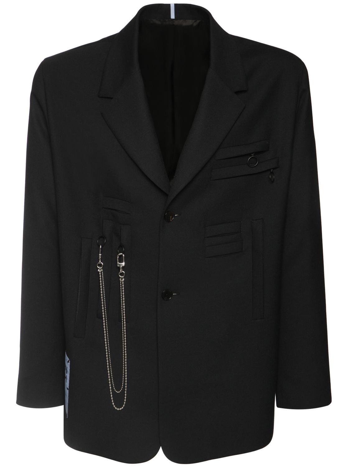Mcq By Alexander Mcqueen Eden High Multi Pocket Jacket In Black