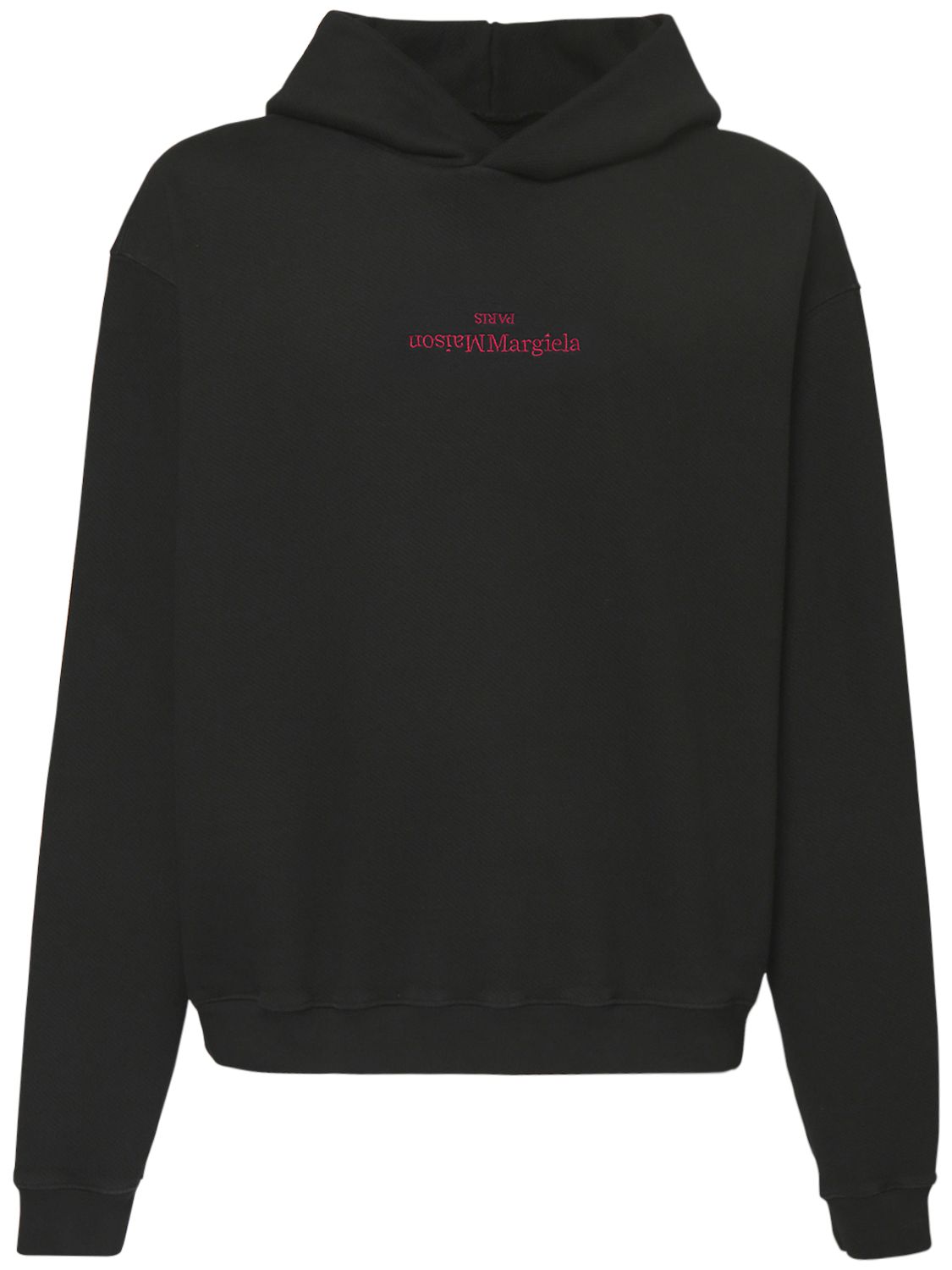 maison margiela logo刺绣棉质连帽卫衣,73i7ff020-otaw0