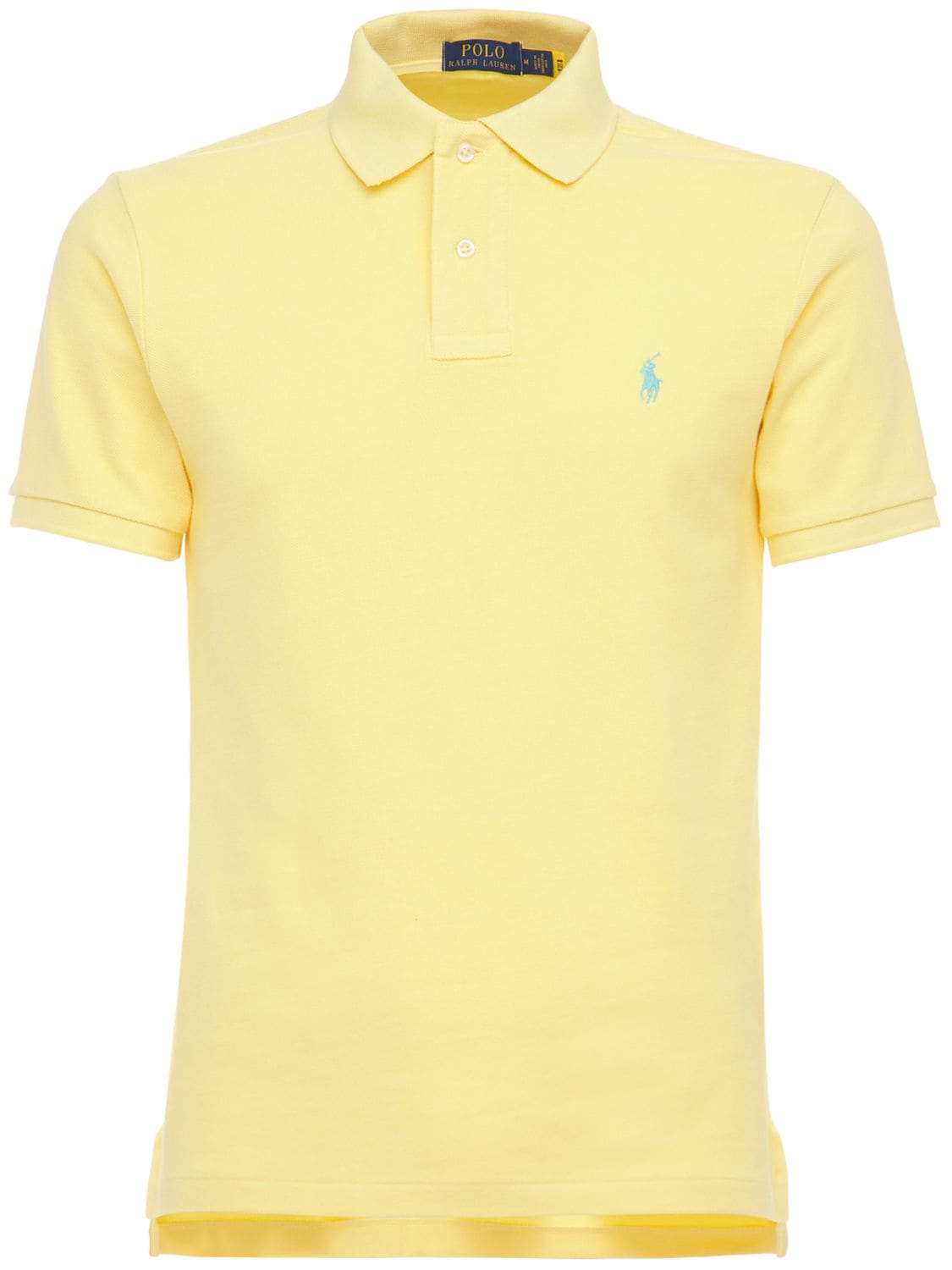 Polo Ralph Lauren Cotton Piquet Polo Shirt In Empire Yellow