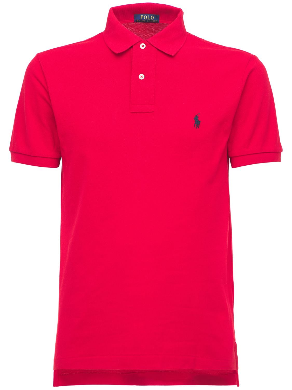 Polo Ralph Lauren Classic Slim Fit Cotton Piqué Polo Shirt In Red