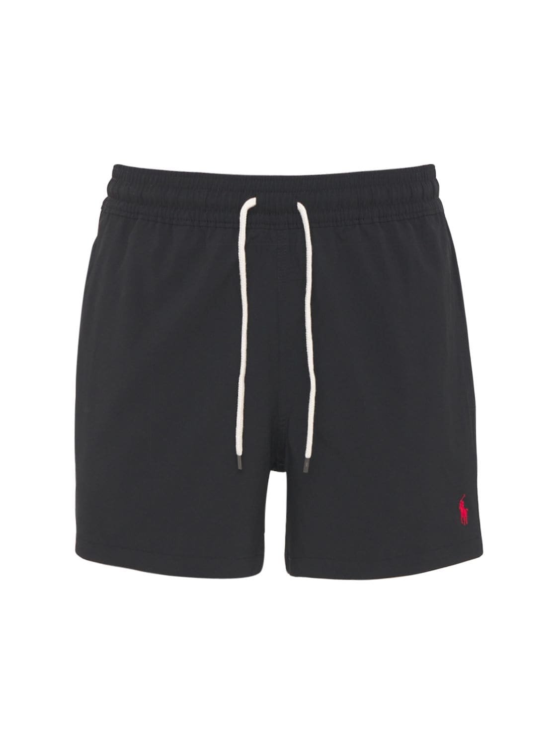 Polo Ralph Lauren Recycled Tech Beach Shorts In Black